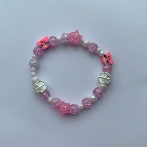 Beaded Hello Kitty Bracelet