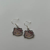 Hello Kitty Bling Earrings