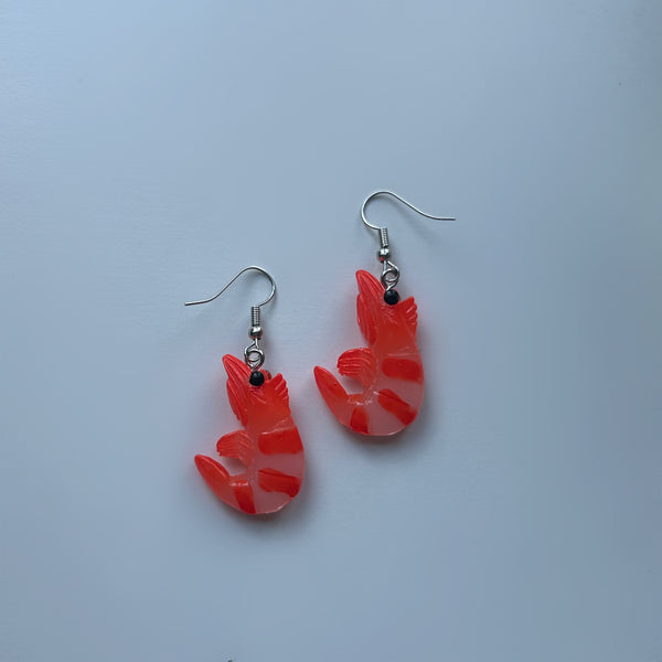 Shrimp Earrings