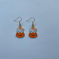 Spooky Hello Kitty Earrings
