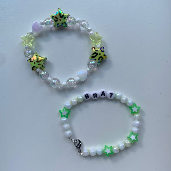 Brat Beaded Bracelets