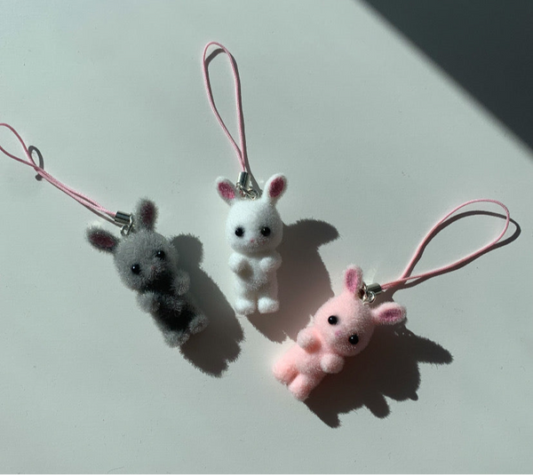 Fuzzy Bunny Charms