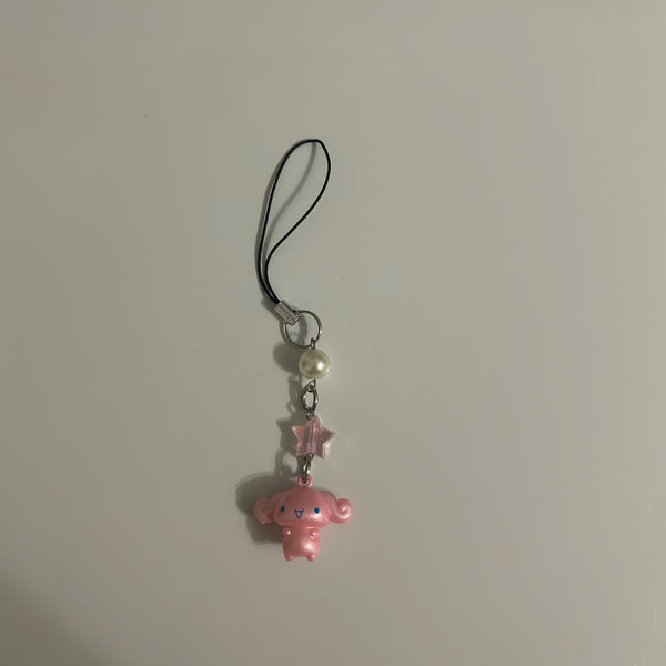 Pink Mocha Phone Charm
