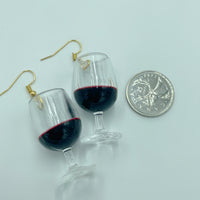 Wine Glass Earrings