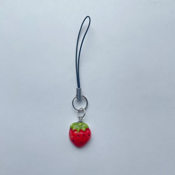 Strawberry Phone Charm
